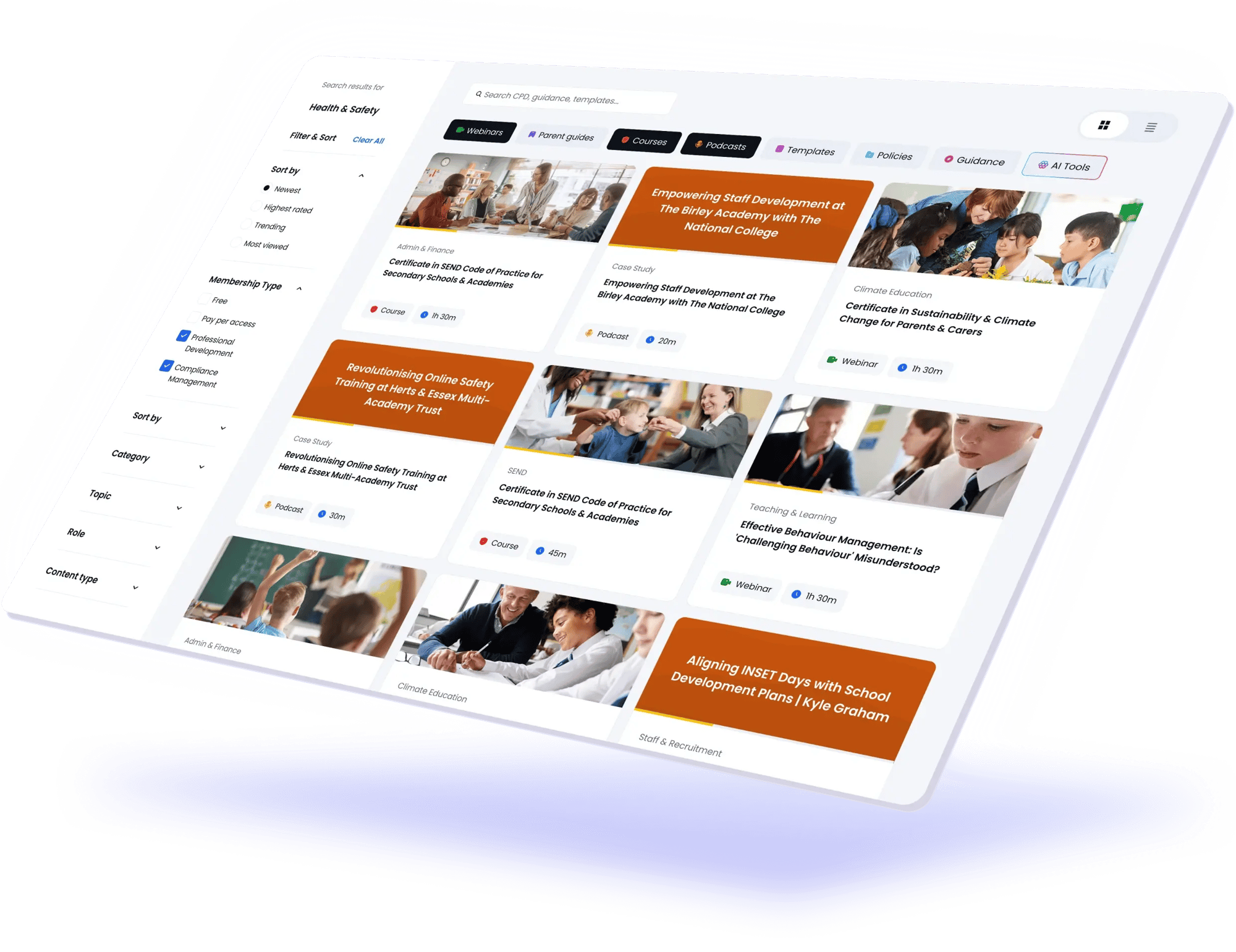 Professional Development Hero Image